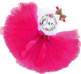 1 Year Girl Baby Birthday Dress Romper+Tutu Dress+Headband Cheap Newborn Clothes 12Months