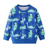 Jumping Meters New Stars Sweatshirts Baby Boys Girls Outwear Cotton Clothing Fashion Style Child