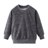 Jumping Meters New Stars Sweatshirts Baby Boys Girls Outwear Cotton Clothing Fashion Style Child