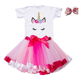 Summer Unicorn Baby Girls Tutu Dress Children Unicorn Party Little Girl Kids Clothes Vestidos Prince