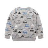 Jumping Meters New Stars Sweatshirts Baby Boys Girls Outwear Cotton Clothing Fashion Style Child