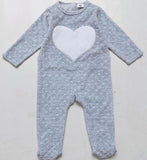 Baby romper pyjamas kids clothes long sleeves children clothing heart star baby overall children boy