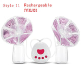 Bilateral Electric Breast Pumps With Milk Bottle USB Cable PP BPA free Powerful Intelligent Baby Br