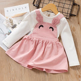 Menoea 2019 New Autumn Style Newborn Baby Girl Clothing Set Infant Rabbit Ears Suit Babies Girl