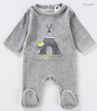 Baby bodysuit pyjamas kids clothes long sleeves children clothing newborn baby overalls children bo