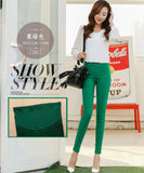 Fashion pregnant women autumn and winter Korean pants trousers belly Slim was thin pencil feet p