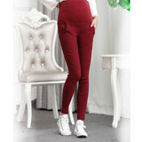 Fashion pregnant women autumn and winter Korean pants trousers belly Slim was thin pencil feet p