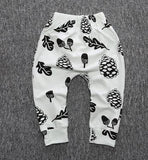 Print Pattern Cotton Baby Trousers Babys Boys Girls PP Pants For Sports Baby Harem Pants Kids For