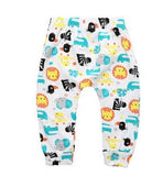 Print Pattern Cotton Baby Trousers Babys Boys Girls PP Pants For Sports Baby Harem Pants Kids For