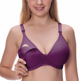 Breastfeeding Padded Underwire Nursing Bra with Full Sling 32-40 B C D DD