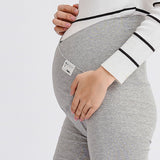 3102# Across V Low Waist Belly Maternity Legging Spring Autumn Fashion Knitted Clothes for Pregn