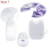 Bilateral Electric Breast Pumps With Milk Bottle USB Cable PP BPA free Powerful Intelligent Baby Br