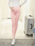 Fashion pregnant women autumn and winter Korean pants trousers belly Slim was thin pencil feet p