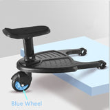 Fashion Children Stroller Pedal Adapter Second Child Auxiliary Trailer Twins Scooter Hitchhiker Kids