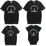 Summer Family Look Shirt Mommy and Me Clothes Love WIFI Battery 2019 Family Matching T Shirt