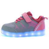 USB Charging Children Shoes with Sole Enfant Led Light Glowing Luminous Sneakers